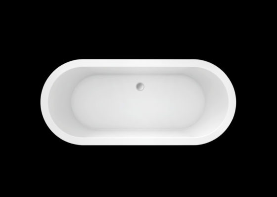 70" dual acrylic dual tub with pedestal