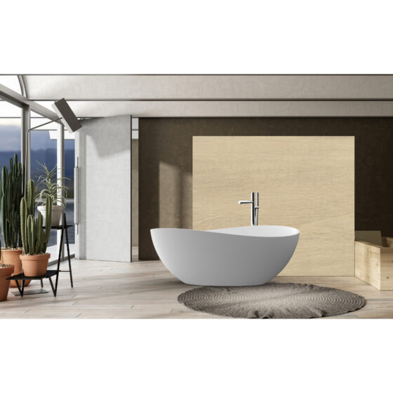 63″ Solid Surface Tub – Matte Finish