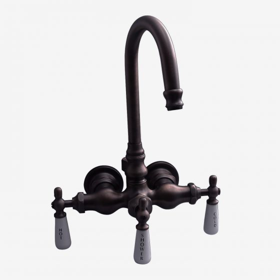 wall mount goose neck faucet - Oil Rubbed Bronze