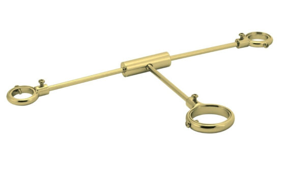 Support for water supply lines and drain - Polished Brass Finish