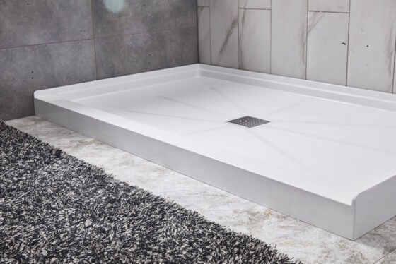 SP-6042C | 60"x42" Solid Surface Shower Pan - Image 9